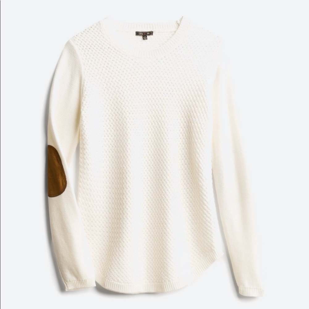 Lety & Me Josef Elbow Patch Pullover